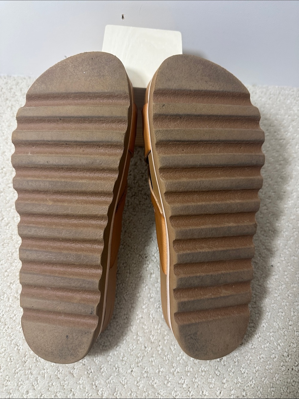 Reef Platform Sandals Criss Cross Straps Womens 8 - Picture 8 of 8
